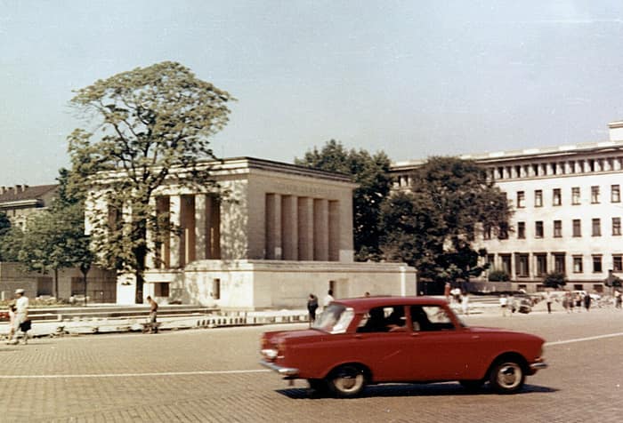 Mausoleul Gheorghi Dimitrov din Sofia, fotografie de arhivă din 1969