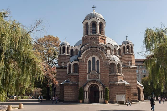 Kirche der Sieben Heiligen in Sofia, erste Ansicht