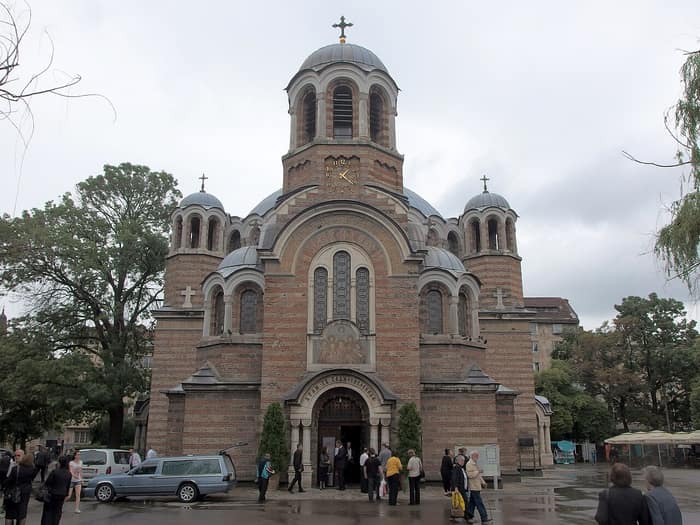 Straßenszene in Sofia, Aufnahme von 2014