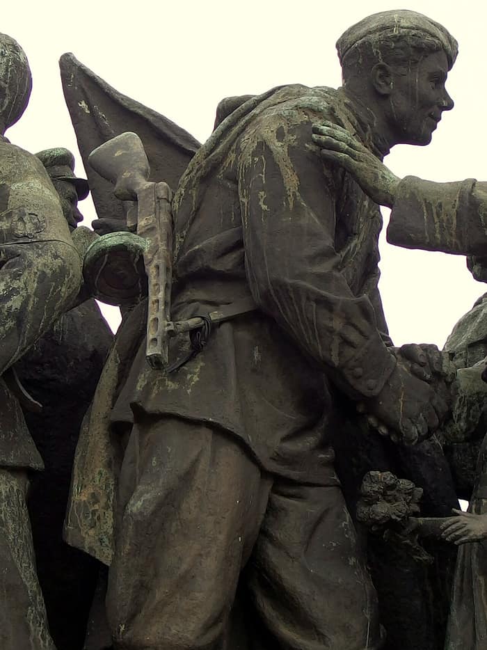The Monument to the Soviet Army in Sofia, another view