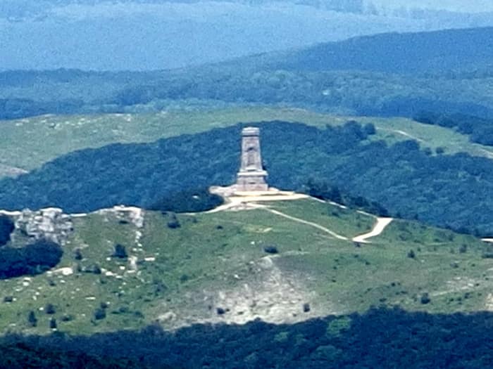 Mountain landscape in the Central Balkan area, photo filed under the name of nearby Buzludzha