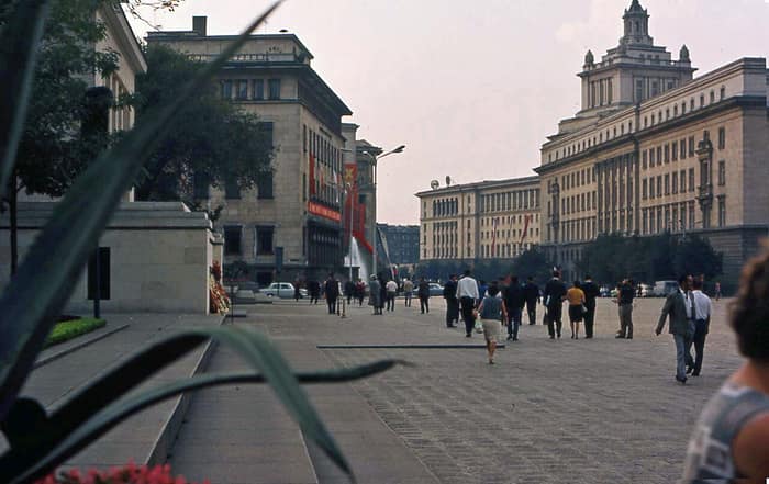 София, България, 1966 г., втора архивна снимка от епохата