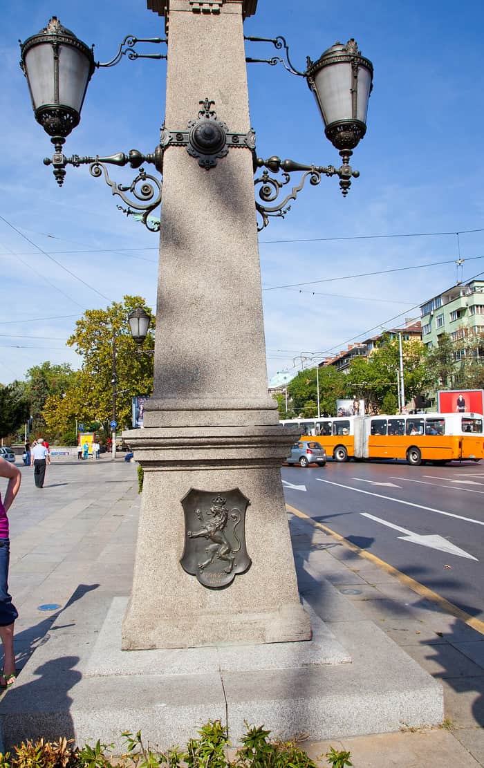 Eagles' Bridge in Sofia, third view