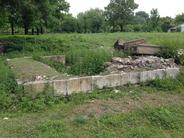 The Roman amphitheatre of Marcianopolis in Devnya