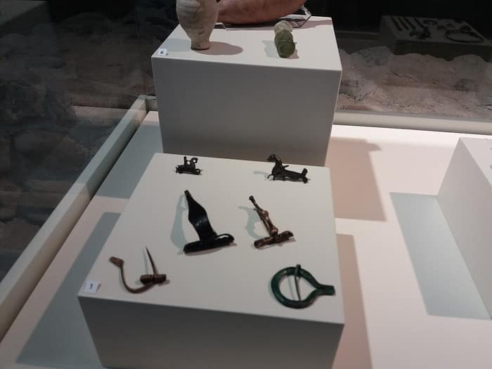 Archaeological exhibit from Serdica in Sofia, view 4