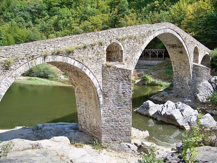 The Devil's Bridge (Dyavolski most) over the Arda, first view