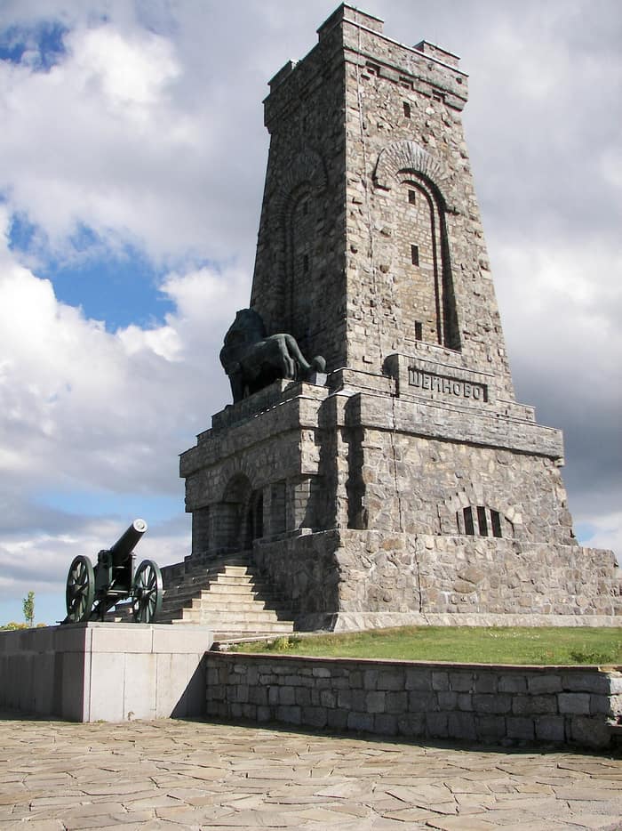 The Shipka Memorial, second detail view