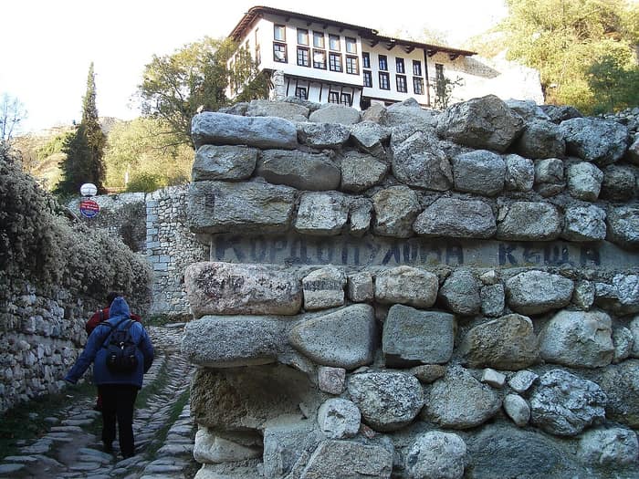 Casa Kordopulov din Melnik, prima perspectivă