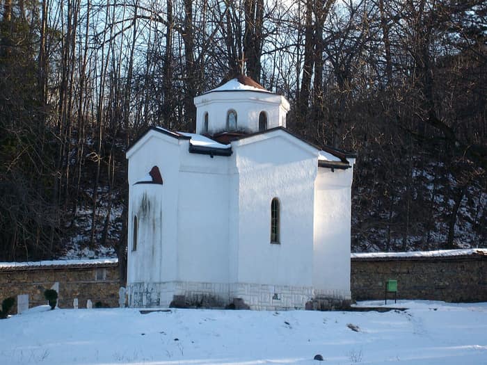 Klisurski Monastery, first view of the complex