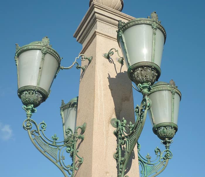 Lions' Bridge, detail of the bridge
