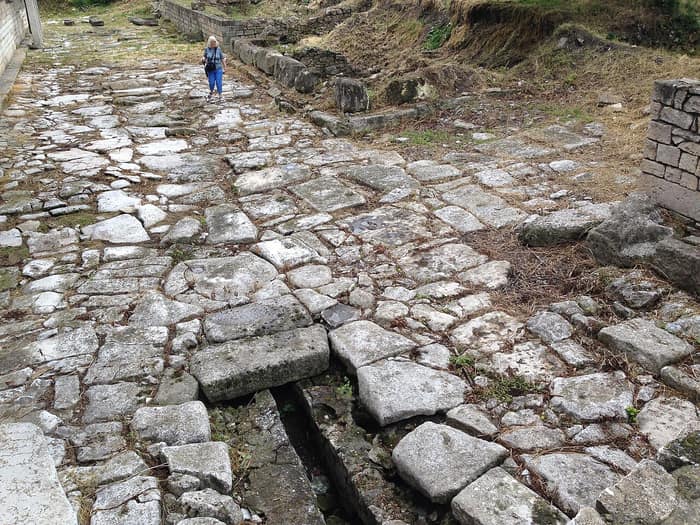 A main street of Roman Marcianopolis