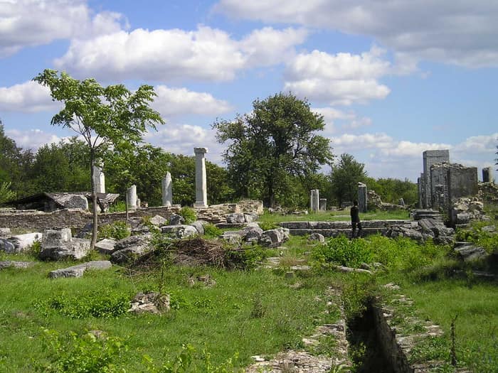 Nicopolis ad Istrum, the central part of the Roman city