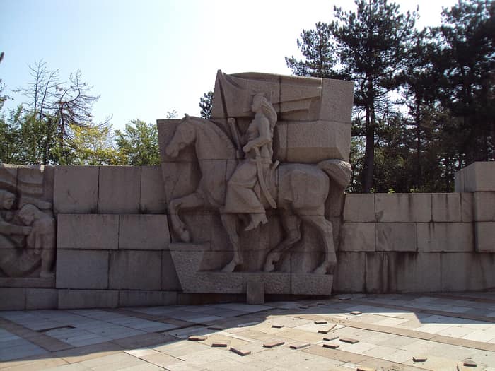 Panagyurishte, view related to the memorial hill, photo 4