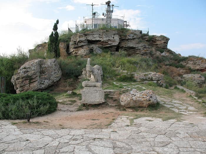 A military facility on the cape at Kaliakra
