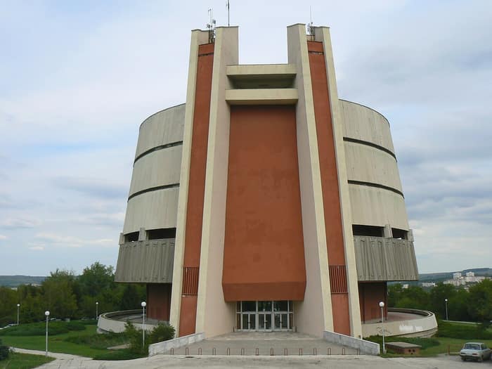 The Pleven Panorama building seen from outside