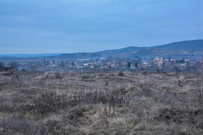 Rațiaria lângă satul Archar, fotografiată în decembrie 2020