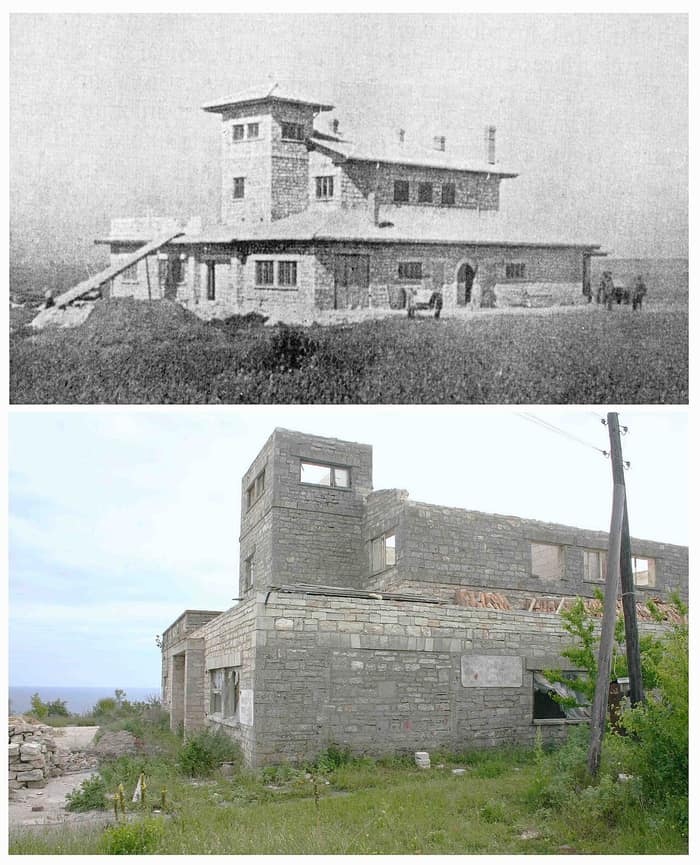A station building at Kaliakra