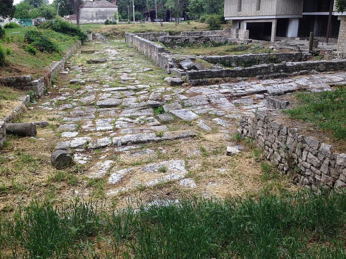 A street of Roman Marcianopolis
