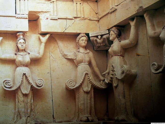The Thracian Tomb of Sveshtari in north-eastern Bulgaria