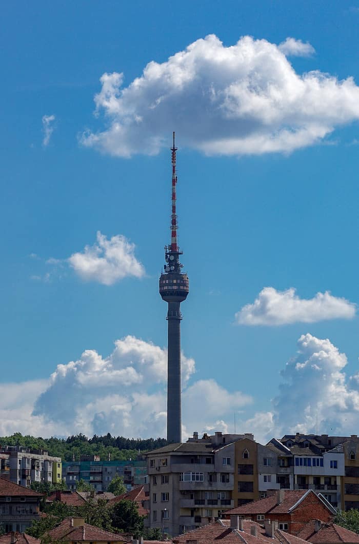 The Ruse TV Tower, second view
