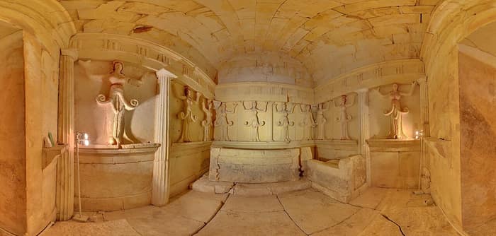 The Sveshtari tomb, first view
