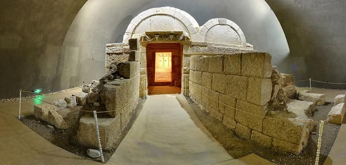 The Sveshtari tomb, second view