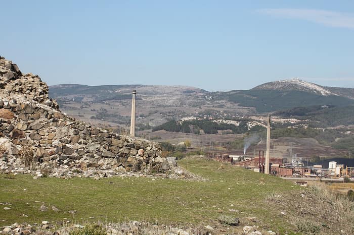 Vishegrad Fortress, third view of the ruins