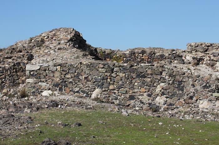 Vishegrad Fortress, fifth view of the ruins