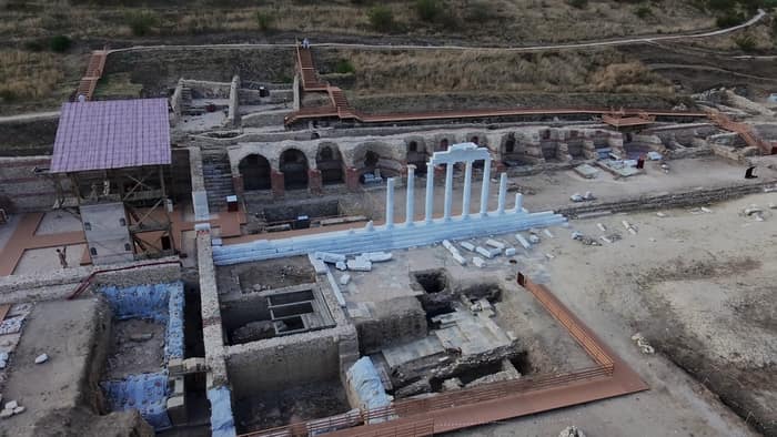 Săpături arheologice la Heraclea Sintică, imagine de aproape